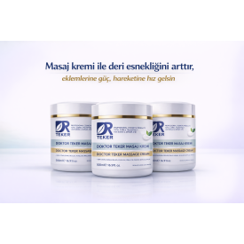 Doktor Teker Masaj Kremi – Kas ve Eklem Sertliği Bakımı